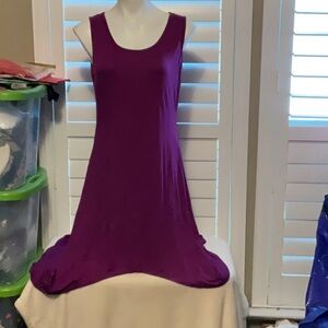 Dots Vibrant Purple Mini Dress